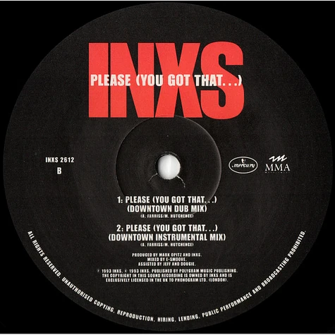 INXS - Please (You Got That...)