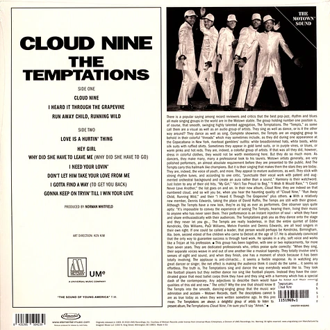 The Temptations - Cloud Nine