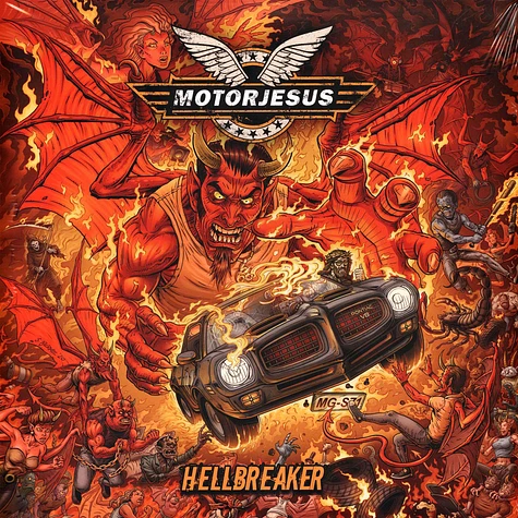 Motorjesus - Hellbreaker Black Vinyl Edition