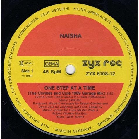 Naisha - One Step At A Time