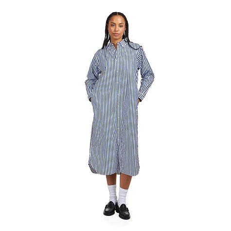 Beams Boy - Stripe Button Down Long sleeve Shirt Dress