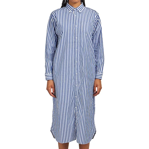 Beams Boy - Stripe Button Down Long sleeve Shirt Dress