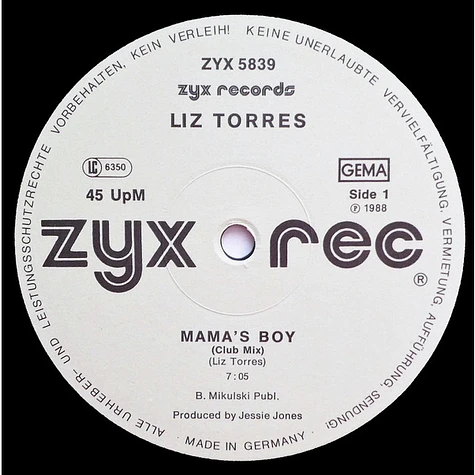 Liz Torres - Mama's Boy