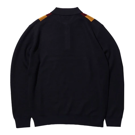 Beams Plus - Knit Polo Stripe