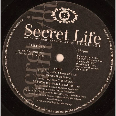 Secret Life - I Want You