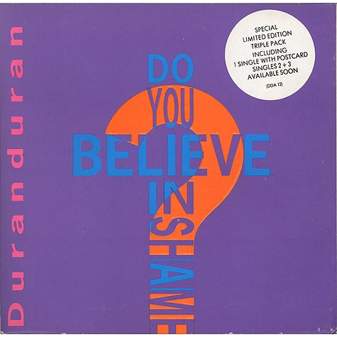 Duran Duran - Do You Believe In Shame?