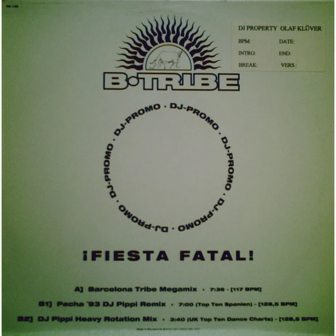 B-Tribe - ¡ Fiesta Fatal !