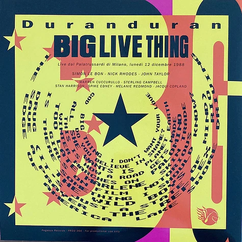 Duran Duran - Big Live Thing