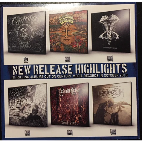 V.A. - New Release Highlights (Thrilling Albums Out On Century Media Records In October 2013)