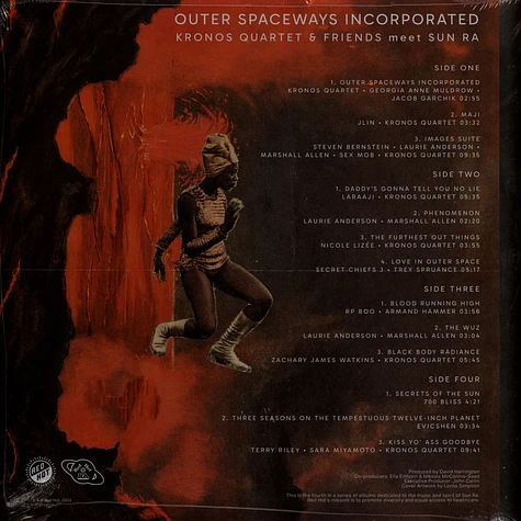 Red Hot Organization - Outer Spaceways Incorporated : Kronos Quartet & Friends Meet Sun Ra Deluxe Edition Starry Night Vinyl Edition