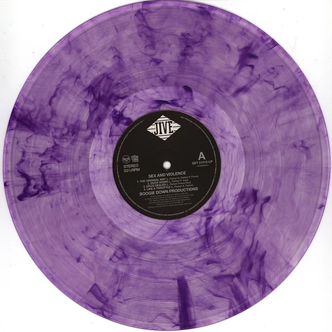 Boogie Down Productions - Sex And Violence Colored Vinyl Edition