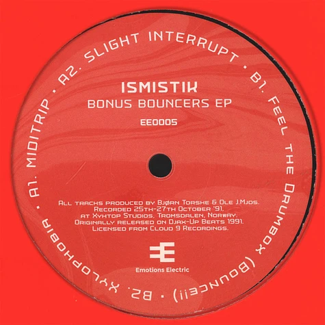 Ismistik - Bonus Bouncers EP