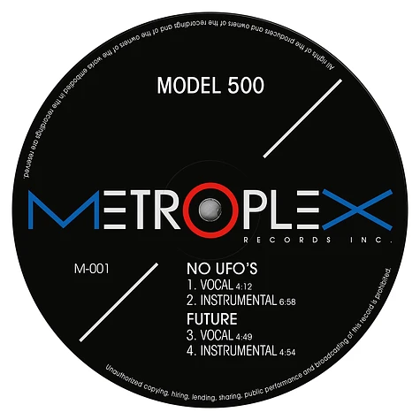 Model 500 - No Ufo's Remastered Edition