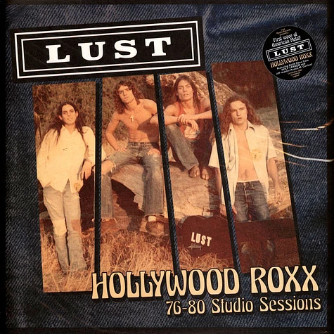 Lust - Hollywood Roxx - 76-80 Studio Sessions Yellow Vinyl Edition