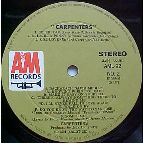 Carpenters - Carpenters