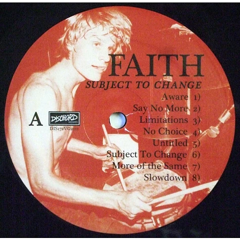 Faith - Subject To Change Plus First Demo