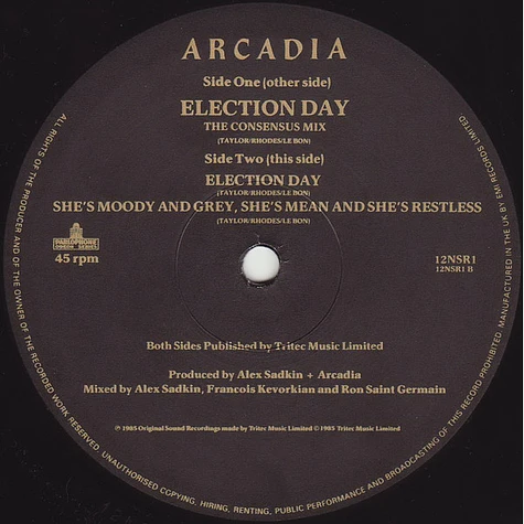 Arcadia - Election Day