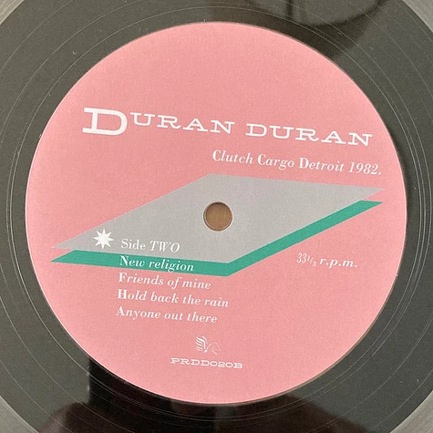 Duran Duran - Clutch Cargo Detroit 1982