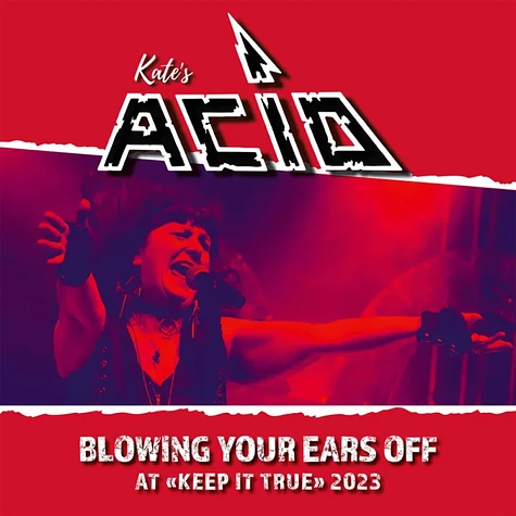 Kate's Acid - Blowing Your Ears Off Red Vinyl Edition