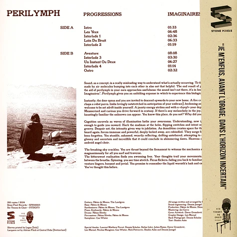 Perilymph - Progressions Imaginaires