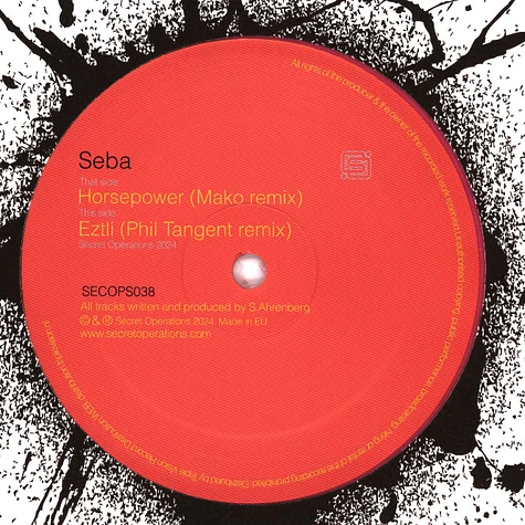 Seba - Mako/Phil Tangent Remixes Pink Marbled Vinyl Edition