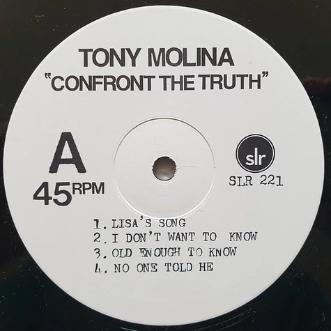 Tony Molina - Confront The Truth