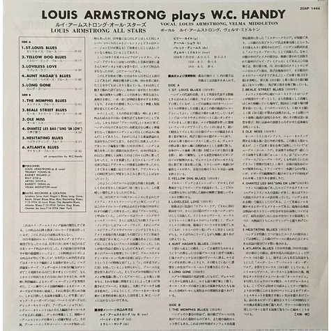 Louis Armstrong - Plays W.C. Handy