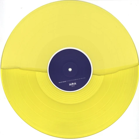 Have Heart - Songs To Scream At The Sun Yellow Vinyl Edition