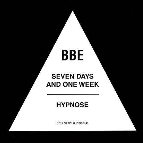 BBE - Seven Days And One Week Blue Vinyl Edtion