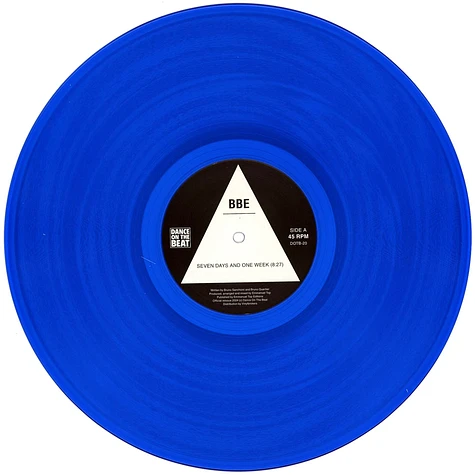 BBE - Seven Days And One Week Blue Vinyl Edtion