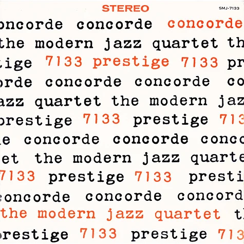 The Modern Jazz Quartet - Concorde