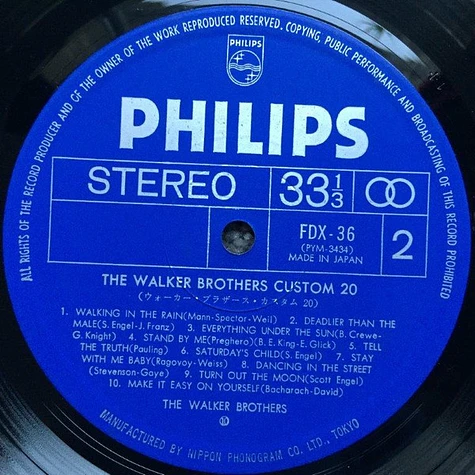 The Walker Brothers - Custom 20