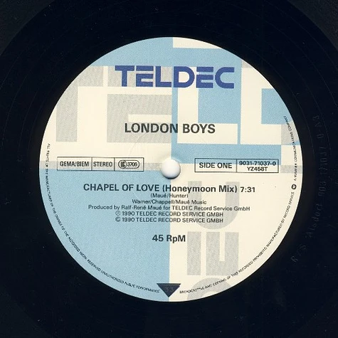 London Boys - Chapel Of Love