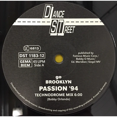 Go Brooklyn - Passion '94