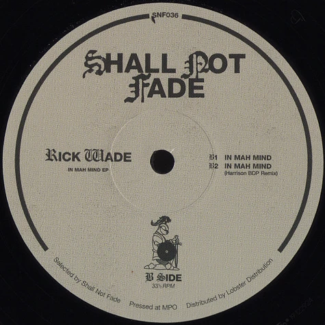 Rick Wade - In Mah Mind EP