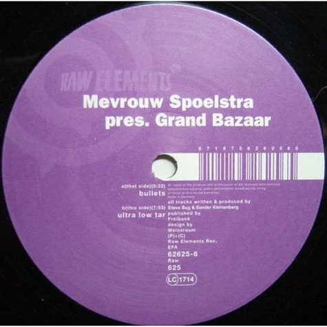 Mevrouw Spoelstra - Bullets / Ultra Low Tar