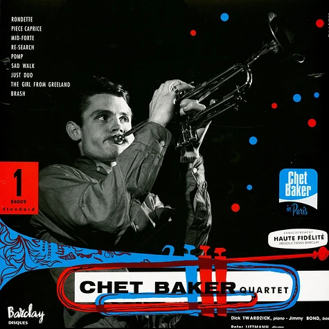 Chet Baker - Chet Baker Quartet Chet Baker In Paris Vol.1