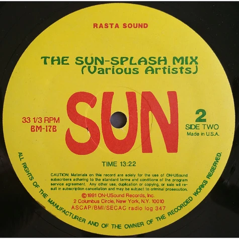 Bob Marley / Various - Remember Marley (The Mighty Mix) / The Sun-Splash Mix