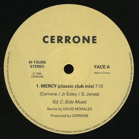 Cerrone - Mercy