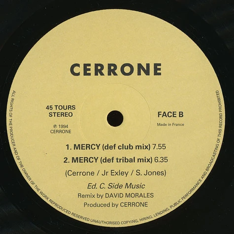 Cerrone - Mercy