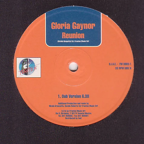 Gloria Gaynor - Reunion