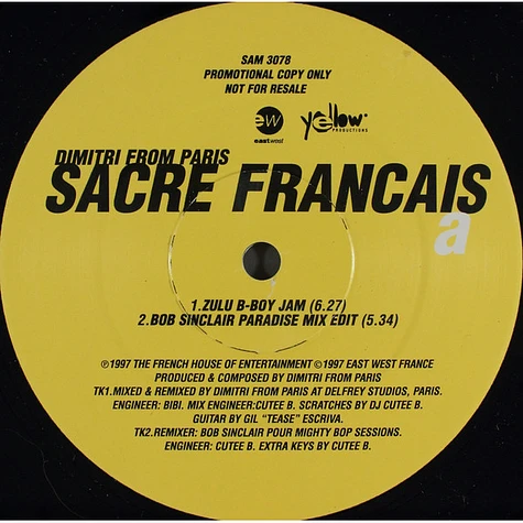 Dimitri From Paris - Sacre Francais