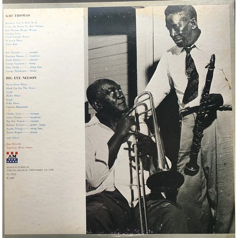 Kid Thomas Valentine, Louis Nelson - American Music By Kid Thomas, Big Eye Nelson