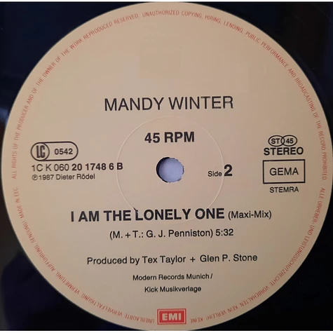 Mandy Winter - Julian (Maxi-Mix)