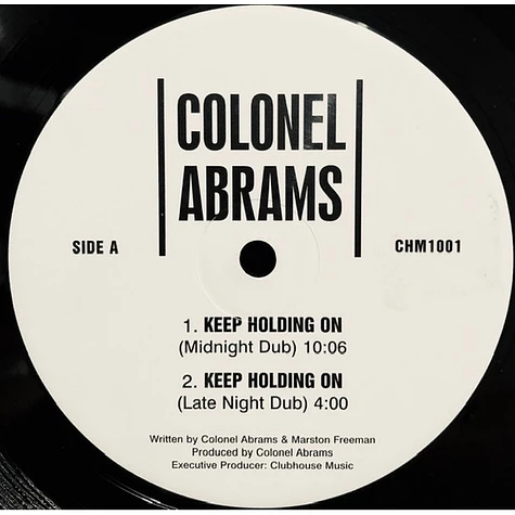 Colonel Abrams - Keep Holding On