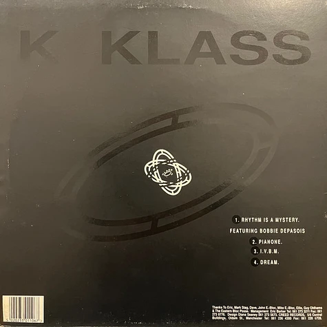 K-Klass - Rhythm Is A Mystery