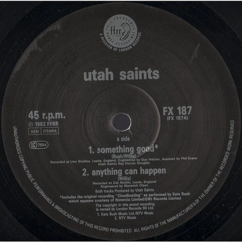 Utah Saints - Something Good