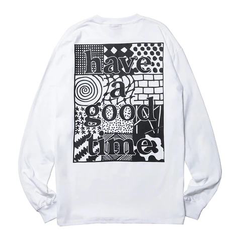 have a good time - Pattern Logo L/S Tee