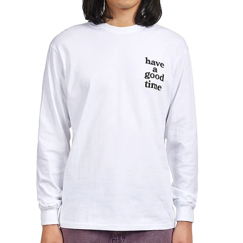 have a good time - Pattern Logo L/S Tee