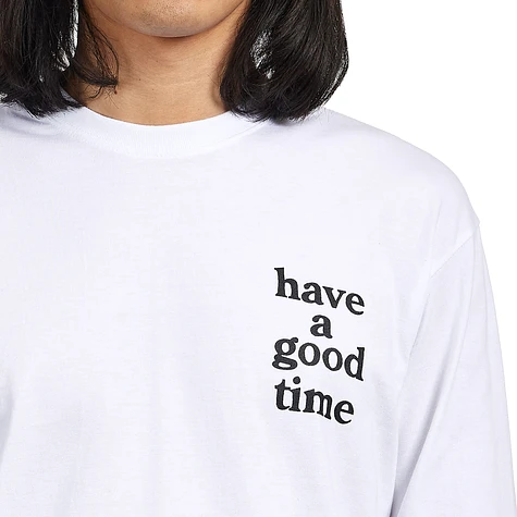 have a good time - Pattern Logo L/S Tee